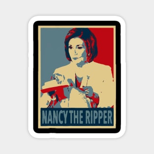 Nancy The Ripper Magnet