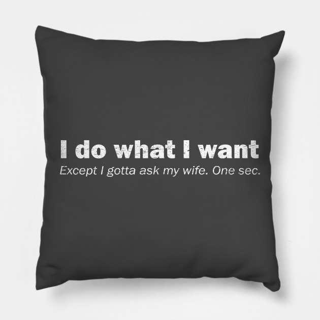 Do What I Want Pillow by mysticorient