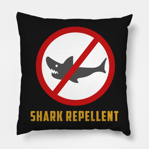 Shark Repellent Pillow by ijoshthereforeiam