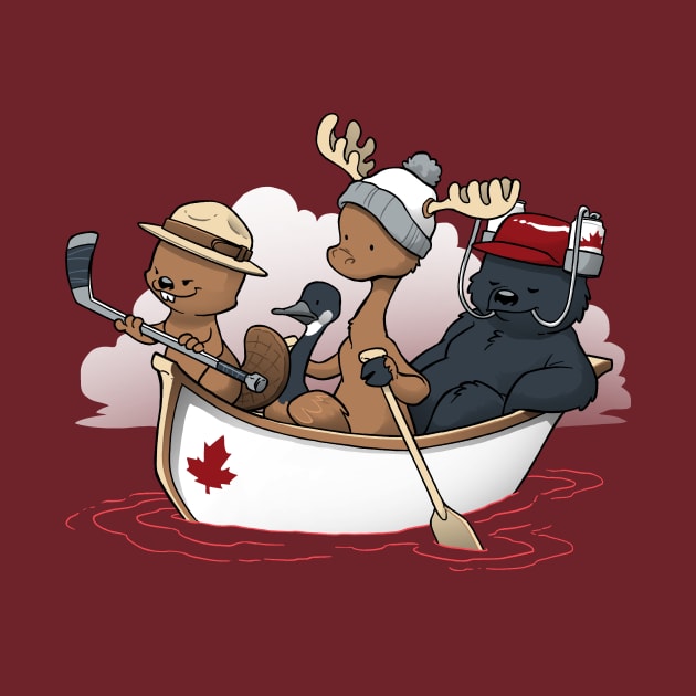 Canuck Canoe by Dooomcat