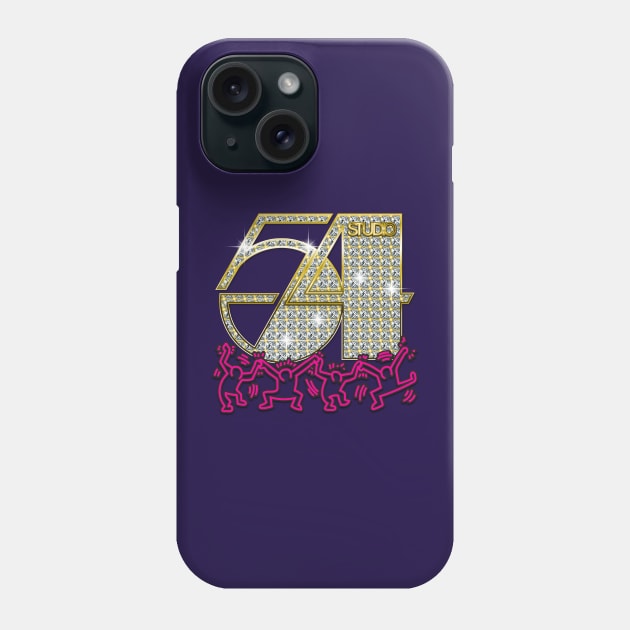 People love to dance (Studio 54 BLING Edition) Phone Case by dojranliev