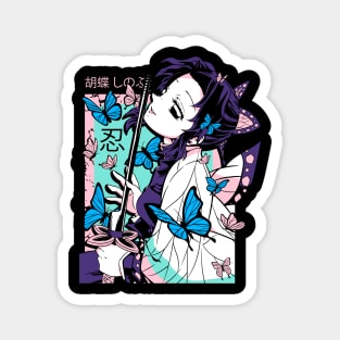 Demon Slayer Shinobu Butterfly Blade Pose Magnet