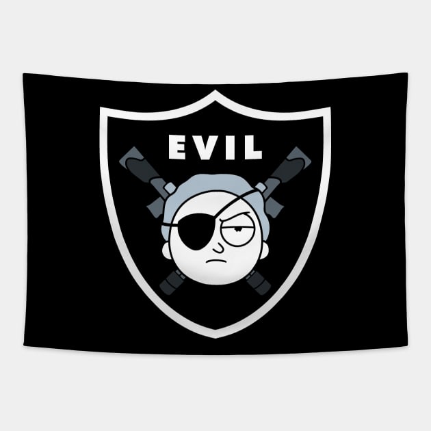 Evil Team! Tapestry by Raffiti