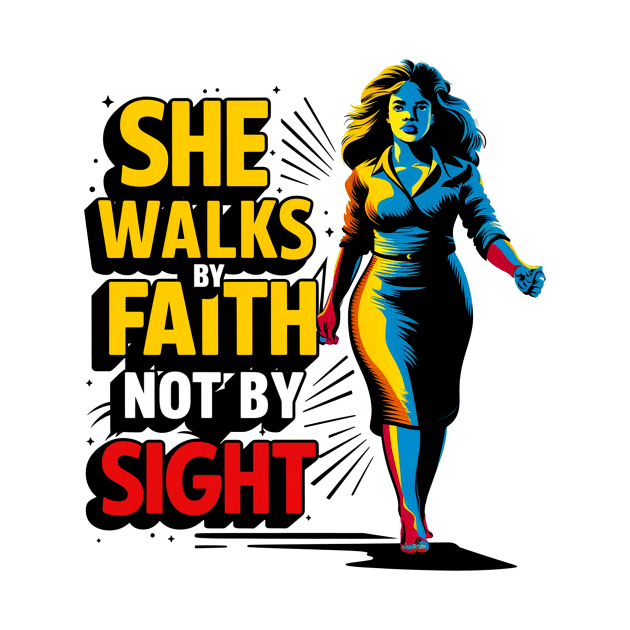 She walks by faith by HopeSpark