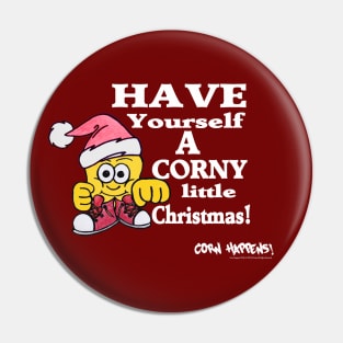 Corny Little Christmas Pin