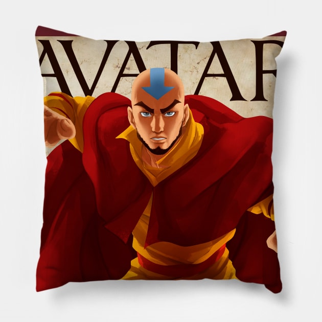 Air Nomad Master Pillow by mcashe_art