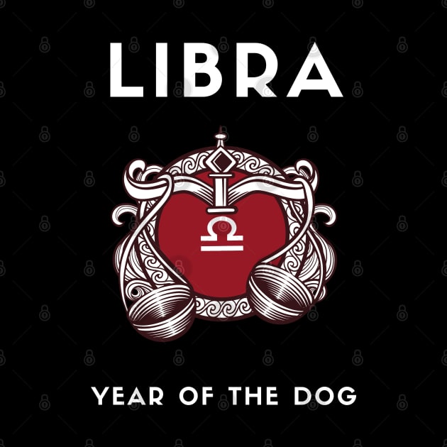 LIBRA / Year of the DOG by KadyMageInk