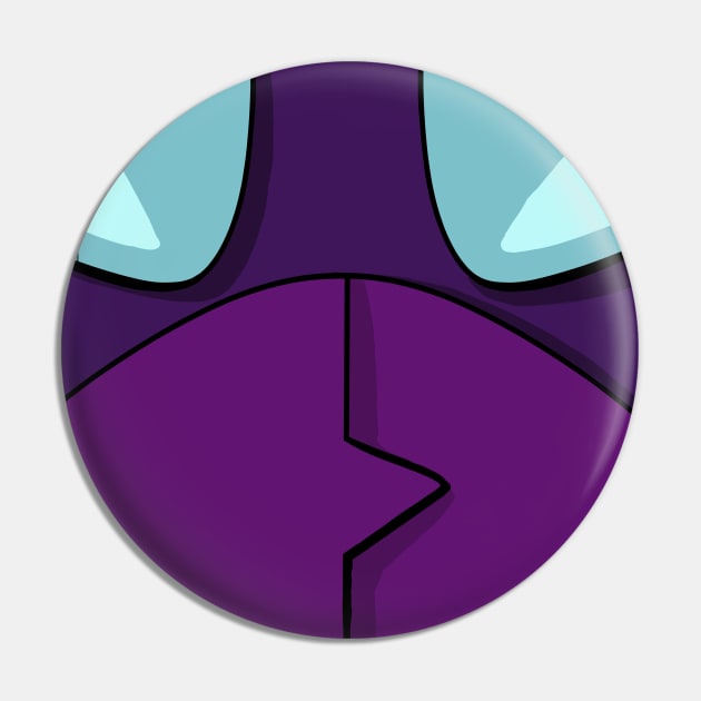 Entraptas Mask Pin by Silentrebel