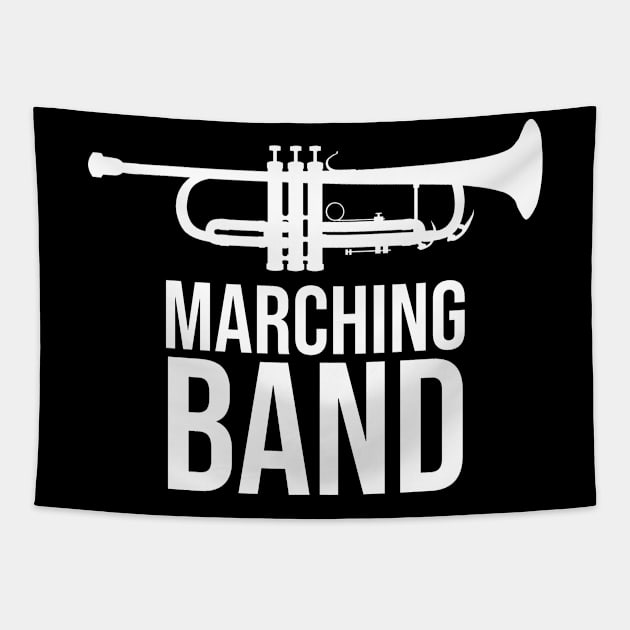 Band Music Member Musician Marching Bands Tapestry by dr3shirts