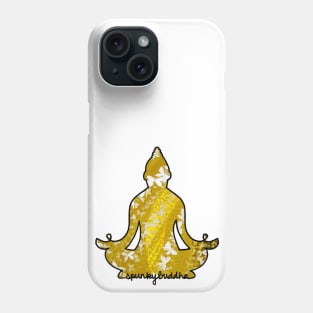 Flutter Buddha (Dark Text) Phone Case