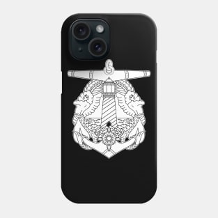 HomeSchoolTattoo Lighthouse, anchor, mermaids Phone Case