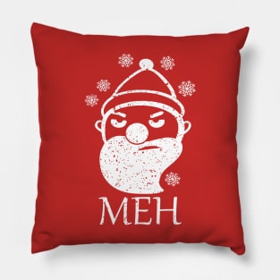 Grumpy Christmas Snow Snowflakes Funny Santa Claus Gift PJ Pillow