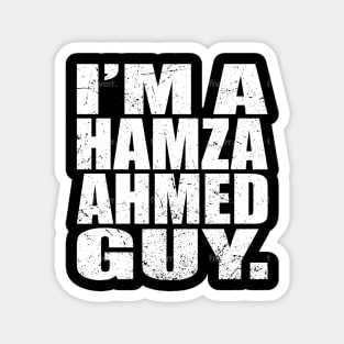 Paul Heyman Hamza Ahmed Wrestling Self Improvement Parody T Shirt Wrestling Magnet