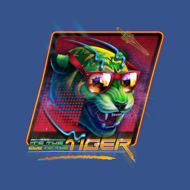 Discover Eye of the Tiger - Masters Of The Universe - T-Shirt