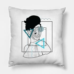 Confused about You version 3 Pillow