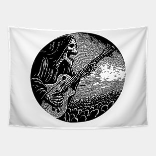 Death guitar Tapestry