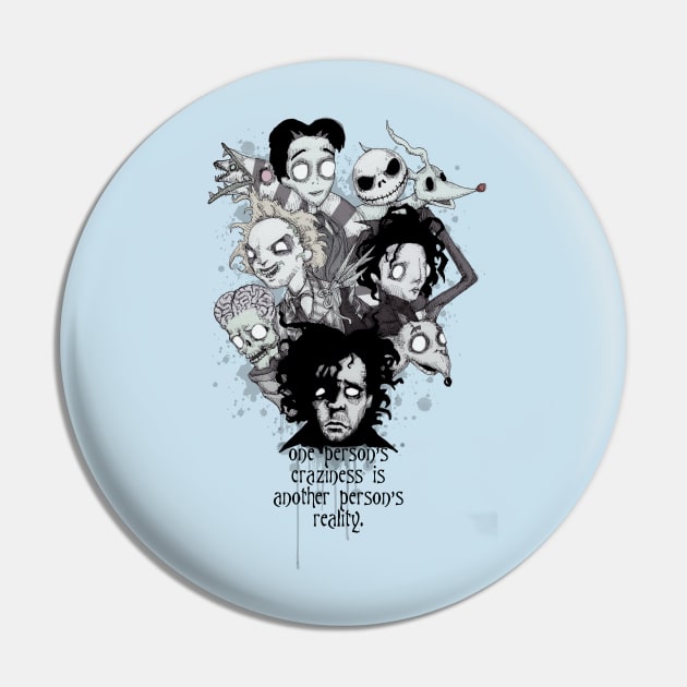 One Person's Craziness Pin by LVBart