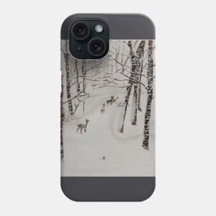 Icy Forest Phone Case