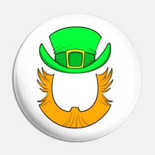 St Patrick's Day Beard Pin