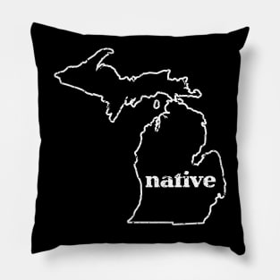 Michigan Native Pillow