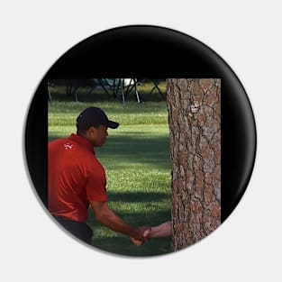 Tiger Tree Meme Pin