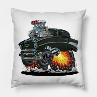 1957 Chevy Hot Rod Pillow