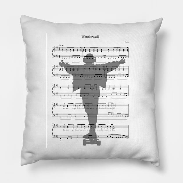 Wonderwall Pillow by cinefille