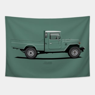 Land Cruiser FJ45 Pick Up Green Tapestry