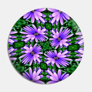 Herb Flower Pattern Pin