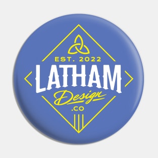 Latham Design Co. – Diamond White/Yellow Pin