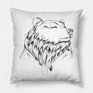 Poetic Bear Pillow