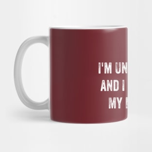 Thanks For Being My Mom Funny Coffee Mug - Best Christmas Gifts for Mom,  Women - Unique Gag Xmas Present for Her from Daughter, Son - Gift for Mother