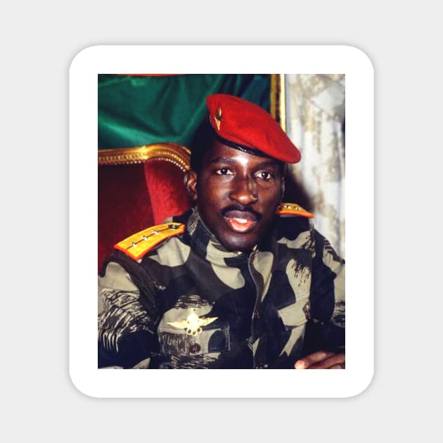 THOMAS SANKARA-AFRICAN 2 Magnet by truthtopower