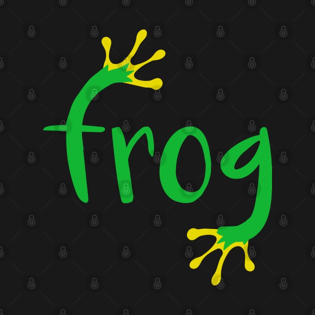 Frog word art by icepop