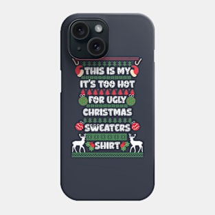 Ugly Christmas Sweaters Phone Case