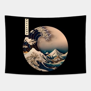 The Great Wave Off Kanagawa Tapestry