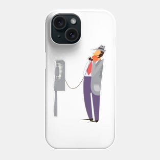 Man on a Phone Phone Case