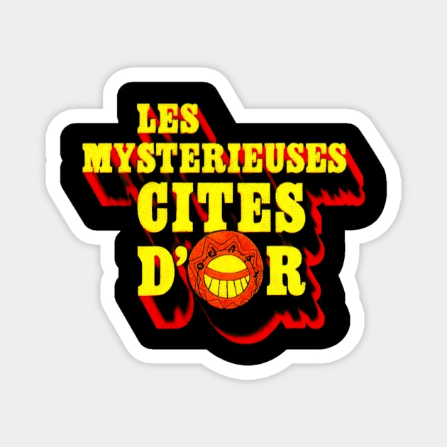 Les Mysterieuses Cites D'Or - The Mysterious Cities of Gold Title Magnet by MalcolmDesigns