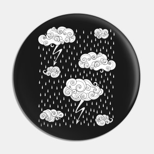 Noncolored Fairytale Weather Forecast Print Pin