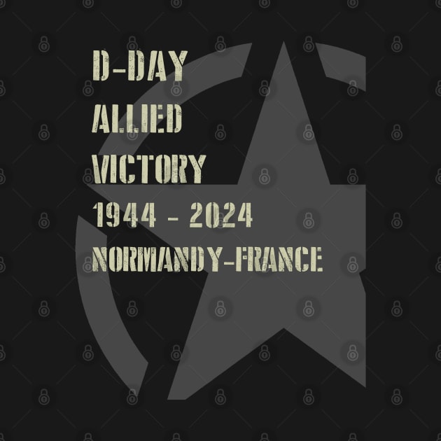 1944 D-Day 2024 80th Anniversary Normandy by Jose Luiz Filho