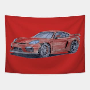 Porsche Tapestry