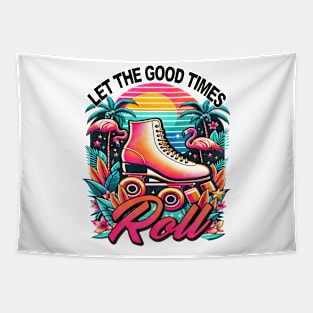 Let the good times roll - 80s Nostalgia Retro Tapestry