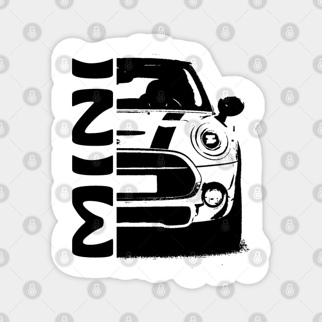 mini, mini cooper Magnet by hottehue