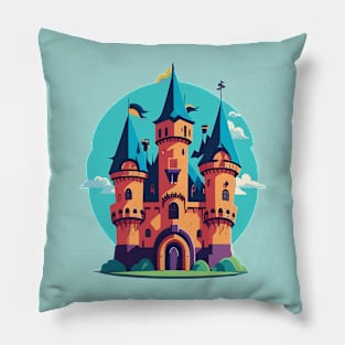 Cute Castle Pillow