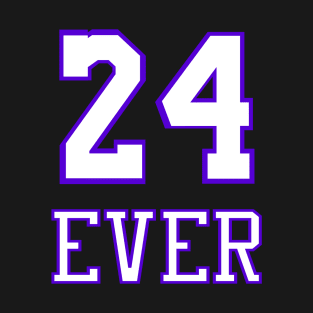 24 Ever LA Memorial Basketball Design T-Shirt