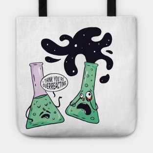 chemistry awesome funny design Tote