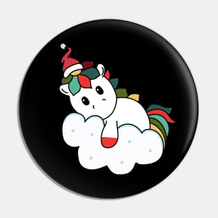 Xmas Unicorn Pin