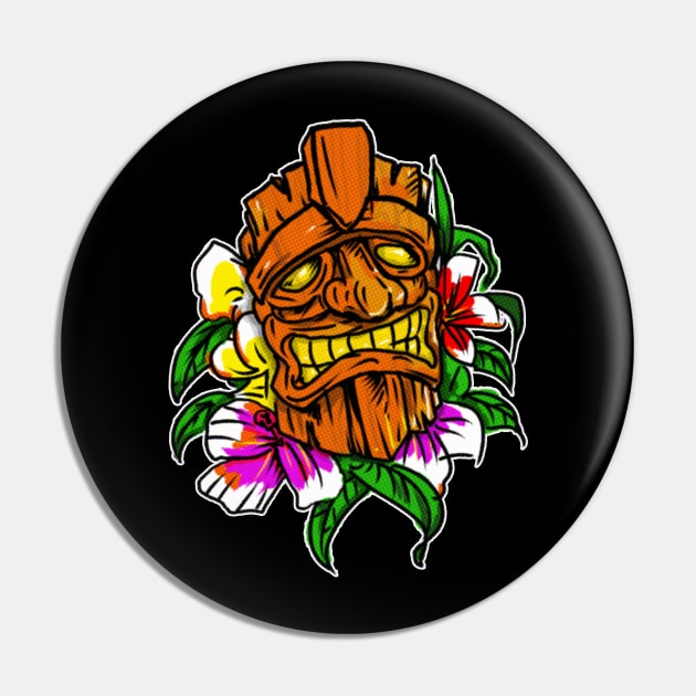 Tiki Tiki dot dot dot Christmas Pin by silentrob668