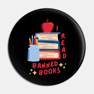 I read banned books Pin