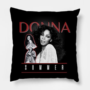 Donna summer +++ 70s retro Pillow